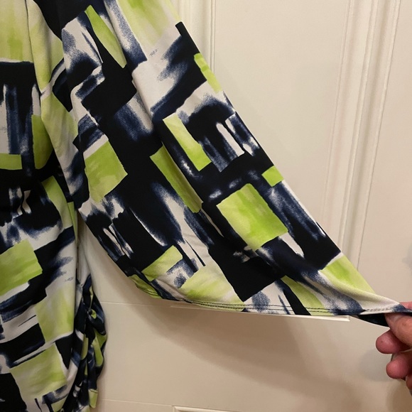 Picadilly - Flutter Sleeve - Tunic Top Women’s Sz L - Picture 3 of 7